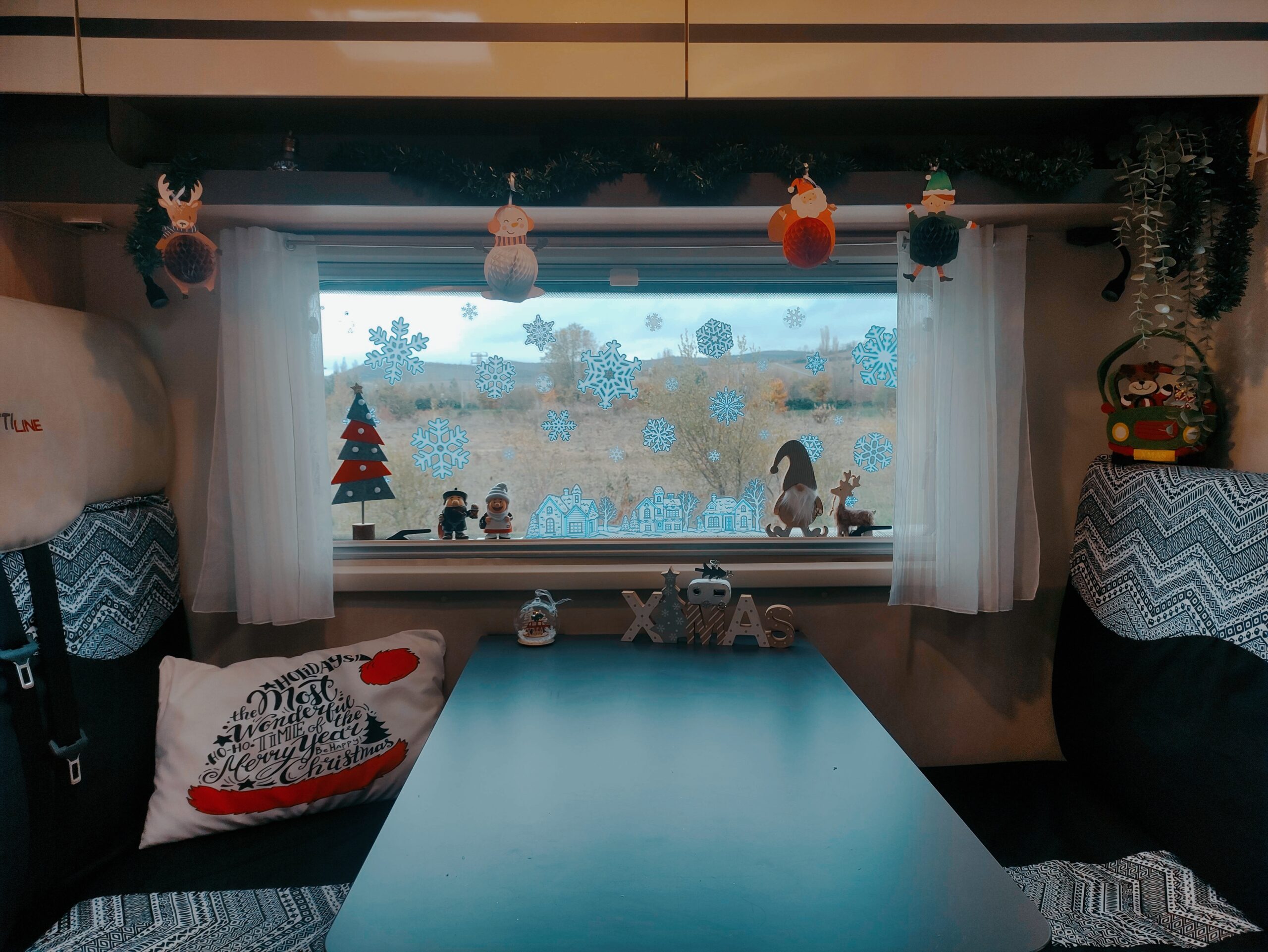 christmas in a motorhome